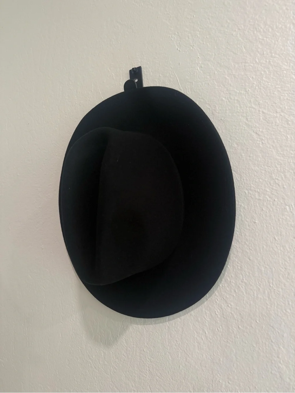 NWT Gigi Pip Wes Fedora Black size M/L 59